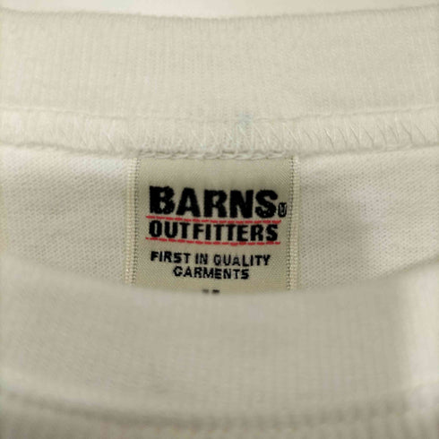 バーンズ アウト フィッターズ BARNS OUT FITTERS 吊り編み クルーネックTシャツ メンズ JPN:M