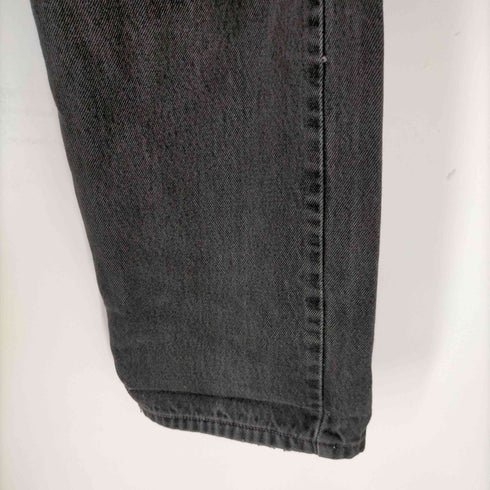 リーバイス Levis 505 regular fit 先染めブラックデニム メンズ 36/30