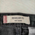 リーバイス Levis 505 regular fit 先染めブラックデニム メンズ 36/30
