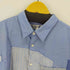 コムデギャルソンシャツ COMME des GARCONS SHIRT パッチワークシャツ 再構築 ツギハギ オーバーサイズ ビッグシルエット メンズ JPN:L