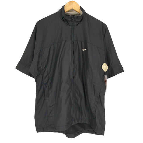ナイキゴルフ NIKE GOLF スウォッシュ刺繍ナイロンジップトップス メンズ JPN:M