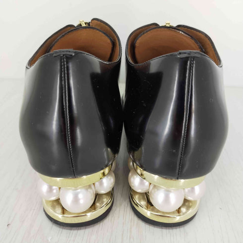 ジェフリーキャンベル Jeffrey Campbell センタージッパーパールヒールシューズ レディース JPN:36