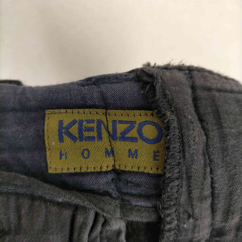 ケンゾーオム KENZO HOMME ジップウールワイドパンツ メンズ