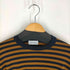 ジョンスメドレー JOHN SMEDLEY イングランド製 ボーダー柄 コットン クルーネック 半袖ニット レディース import:M