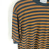 ジョンスメドレー JOHN SMEDLEY イングランド製 ボーダー柄 コットン クルーネック 半袖ニット レディース import:M