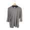 アタッチメント ATTACHMENT UNIQUE SHAPED NYLON RIB DOLMAN S/S TEE ドルマンスリーブ半袖Tシャツ メンズ JPN:2