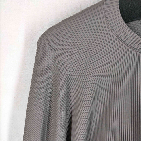 アタッチメント ATTACHMENT UNIQUE SHAPED NYLON RIB DOLMAN S/S TEE ドルマンスリーブ半袖Tシャツ メンズ JPN:2