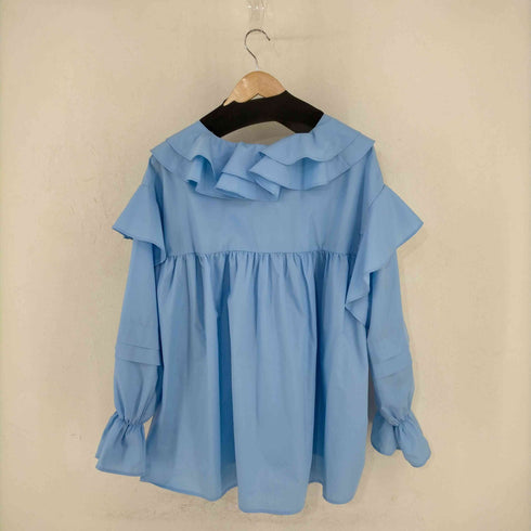 wee9s big collar frill blouse レディース JPN:M