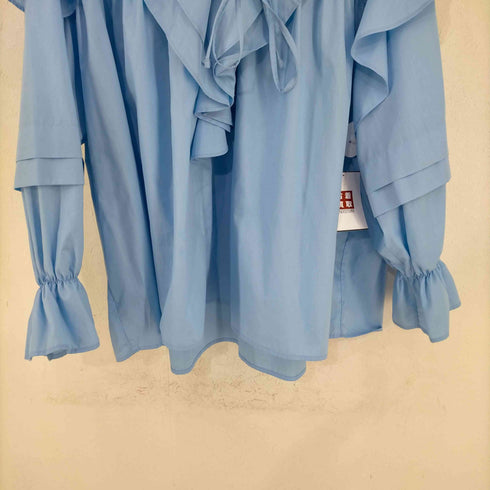 wee9s big collar frill blouse レディース JPN:M