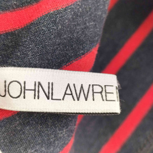 ジョンローレンスサリバン JOHN LAWRENCE SULLIVAN ボーダー ハイネックカットソー メンズ JPN:L