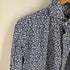 オリアン ORIAN SLIM FIT 花柄 ボタンダウン 長袖シャツ レディース