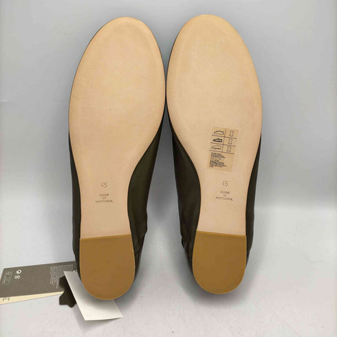 エイチアンドエム H&M STUDIO 17SS PREMIUM GENUINE LEATHER レザー スリッポン メンズ US:11.5