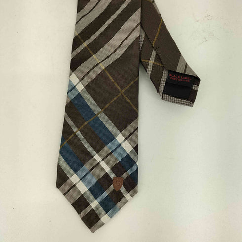 ブラックレーベルクレストブリッジ BLACK LABEL CRESTBRIDGE シルク チェックネクタイ メンズ
