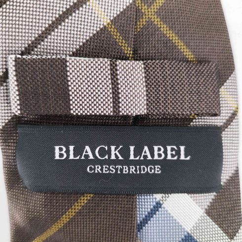 ブラックレーベルクレストブリッジ BLACK LABEL CRESTBRIDGE シルク チェックネクタイ メンズ