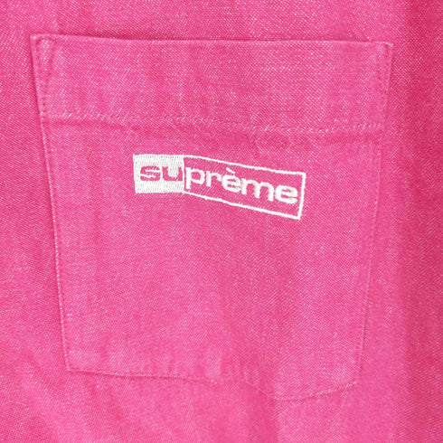 シュプリーム Supreme 20SS INVER DENIM S/S SHIRT メンズ import:S