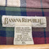 バナナリパブリック BANANA REPUBLIC 90S タータンチェックコットンネルシャツ メンズ JPN:XL
