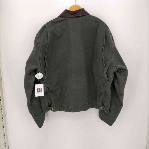 カーハート Carhartt TRUMBULL SAFETY WORKS 企業ロゴ刺繍 裏地ブランケット ダック地 デトロイトジャケット メンズ JPN:XL