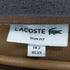 ラコステ LACOSTE SLIM FIT 鹿の子バスクカットソー ワニ刺繍 メンズ import:XS