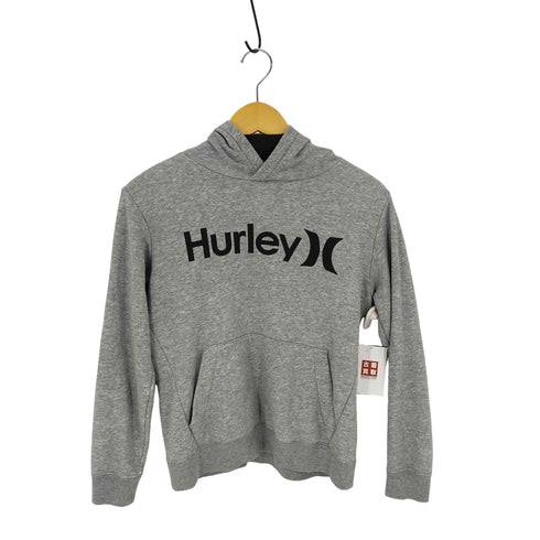 ハーレー Hurley ロゴプリントプルオーバーパーカー クロップド レディース JPN:M