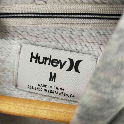 ハーレー Hurley ロゴプリントプルオーバーパーカー クロップド レディース JPN:M