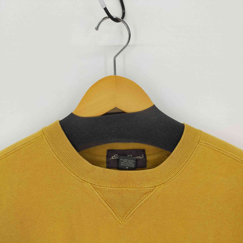 エディーバウアー Eddie Bauer 90-00S ロゴ刺繍 クルーネックスウェット メンズ import:M