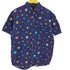 W RNING 総柄 1ポケットS/S シャツ 星 スター メンズ import:M
