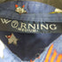 W RNING 総柄 1ポケットS/S シャツ 星 スター メンズ import:M