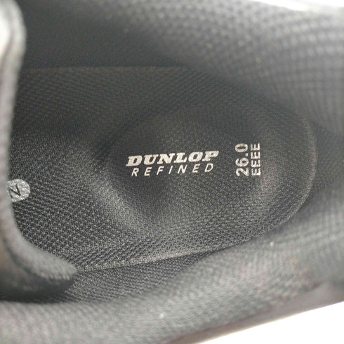 ダンロップ DUNLOP REFINED 衝撃吸収材 レースアップ スニーカー メンズ JPN:26