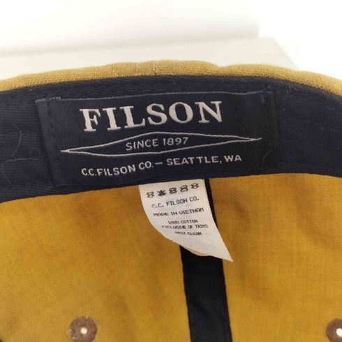 フィルソン FILSON Oil Tin Logger Cap オイルティンロガーキャップ メンズ ONE SIZE
