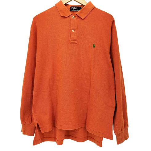 ポロバイラルフローレン Polo by RALPH LAUREN ポニー刺繍 ロングスリーブポロシャツ メンズ JPN:L