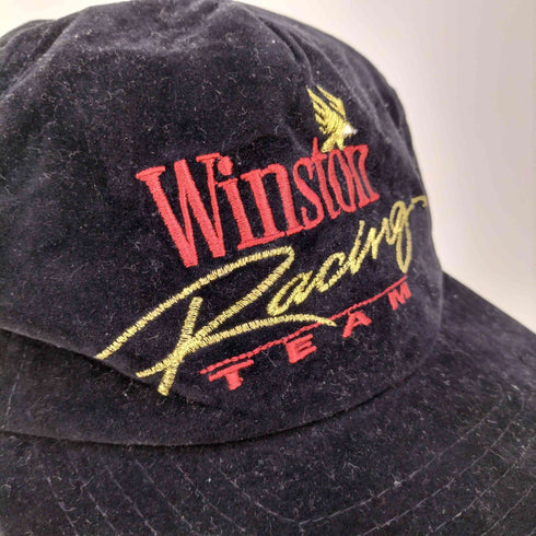 Winston Racing TEAM ロゴ刺繍 レーヨンキャップ メンズ