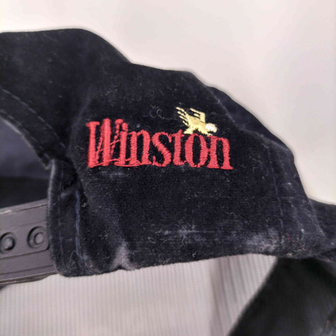 Winston Racing TEAM ロゴ刺繍 レーヨンキャップ メンズ