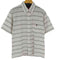 アベイシングエイプ A BATHING APE 総柄1ポケットBD半袖シャツ ワンソルジャー イギリスタグ メンズ import:M