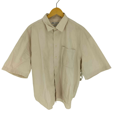 ザラ ZARA RELAXED FIT レギュラーカラー S/S シャツ メンズ import:XL