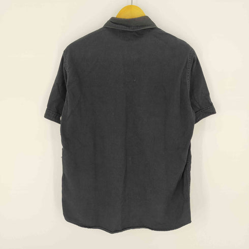 ヒステリックグラマー HYSTERIC GLAMOUR コラボワッペンフラップポケット S/S シャツ メンズ import:L