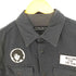 ヒステリックグラマー HYSTERIC GLAMOUR コラボワッペンフラップポケット S/S シャツ メンズ import:L