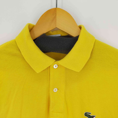 ラコステ LACOSTE 半袖ポロシャツ ワニ刺繍 鹿の子 メンズ JPN:4