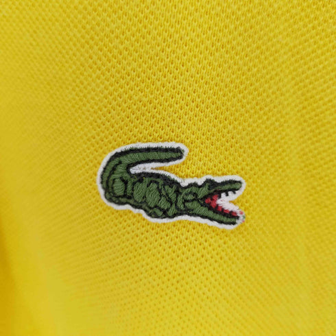 ラコステ LACOSTE 半袖ポロシャツ ワニ刺繍 鹿の子 メンズ JPN:4
