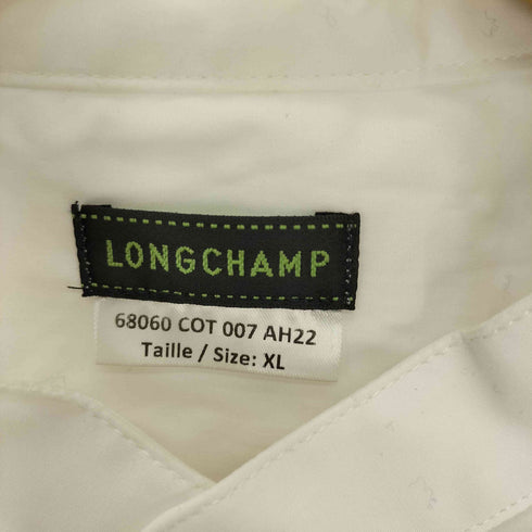 ロンシャン LONGCHAMP バンドカラー L/S シャツ メンズ import:XL