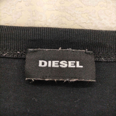ディーゼル DIESEL 両面プリントクルーネックTシャツ メンズ
