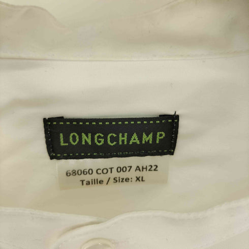 ロンシャン LONGCHAMP バンドカラー L/S シャツ メンズ import:XL