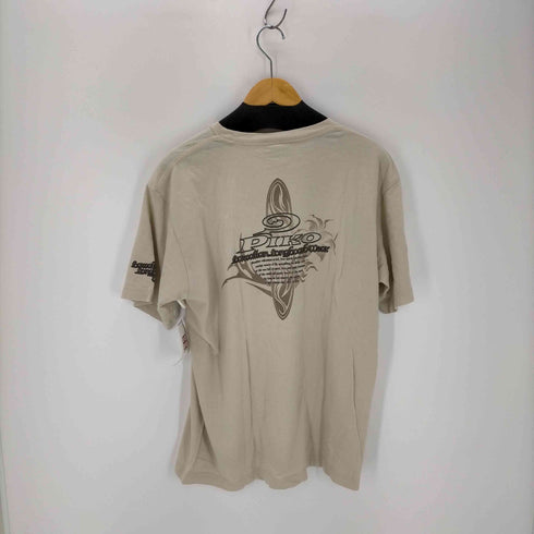 ピコ PIKO ラメ 両面プリントTシャツ メンズ import:L
