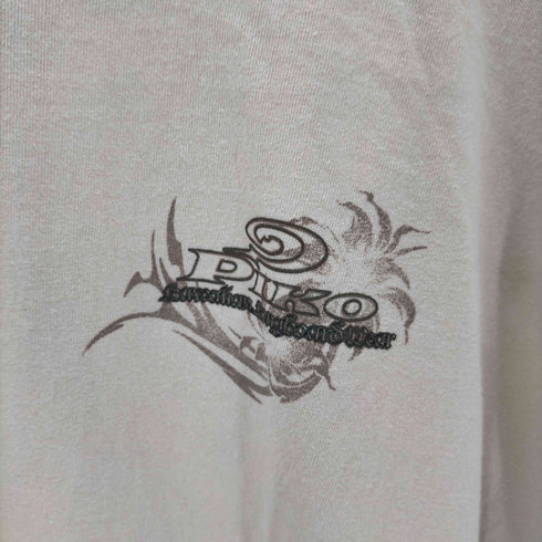 ピコ PIKO ラメ 両面プリントTシャツ メンズ import:L