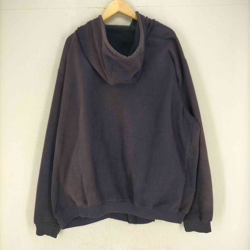 カーハート Carhartt FRライン 比翼ジップアップパーカー ナス紺 セパポケ メンズ 2XL