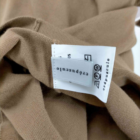 クレプスキュール crepuscule 24SS Suvin Cotton S/S メンズ JPN:2