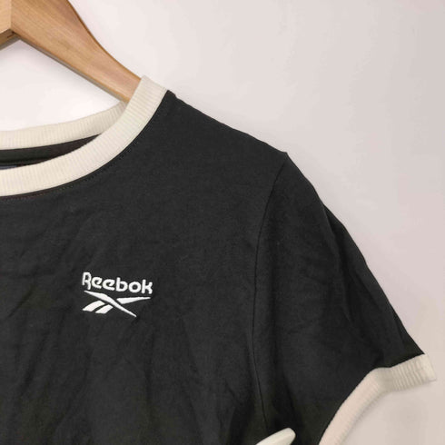 リーボック Reebok リブ切替Tシャツ レディース JPN:L