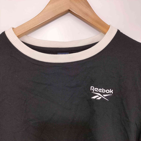 リーボック Reebok リブ切替Tシャツ レディース JPN:L