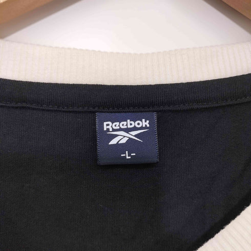 リーボック Reebok リブ切替Tシャツ レディース JPN:L