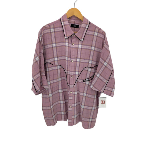 ハレ HARE チェック S/S ウエスタンシャツ メンズ JPN:M