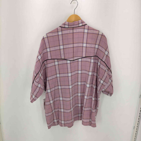 ハレ HARE チェック S/S ウエスタンシャツ メンズ JPN:M